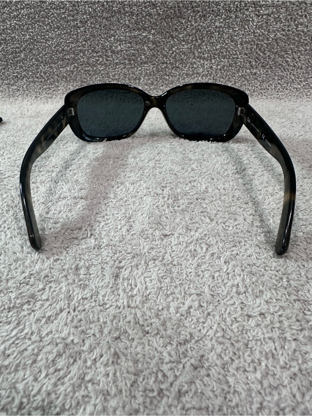 Ray Ban Jackie Ohh Classic Black Women's Oversized Sunglasses - Picture 4 of 9